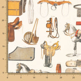 Semi Panama Floral Equestre - Ribes y Casals