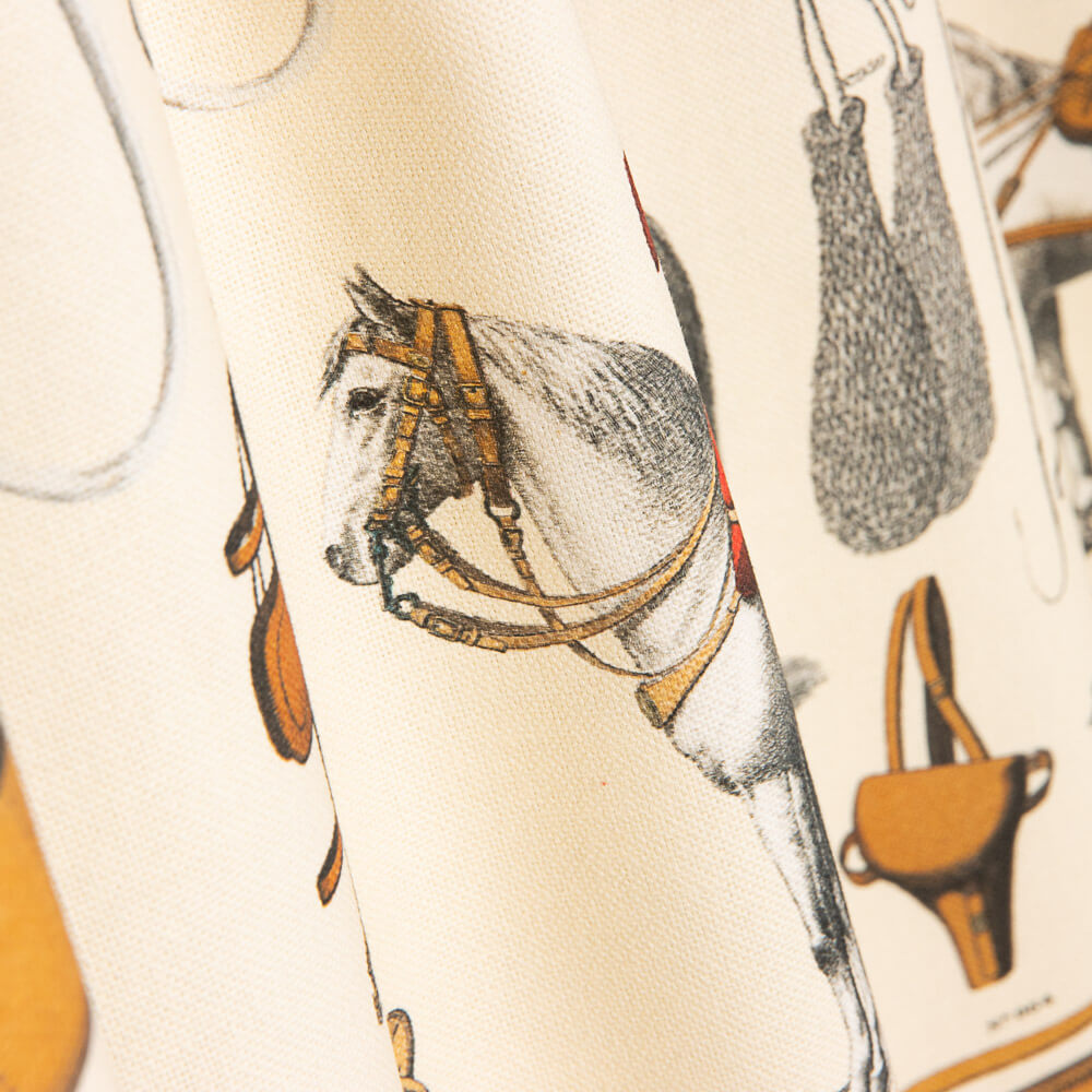 Semi Panama Floral Equestre - Ribes y Casals