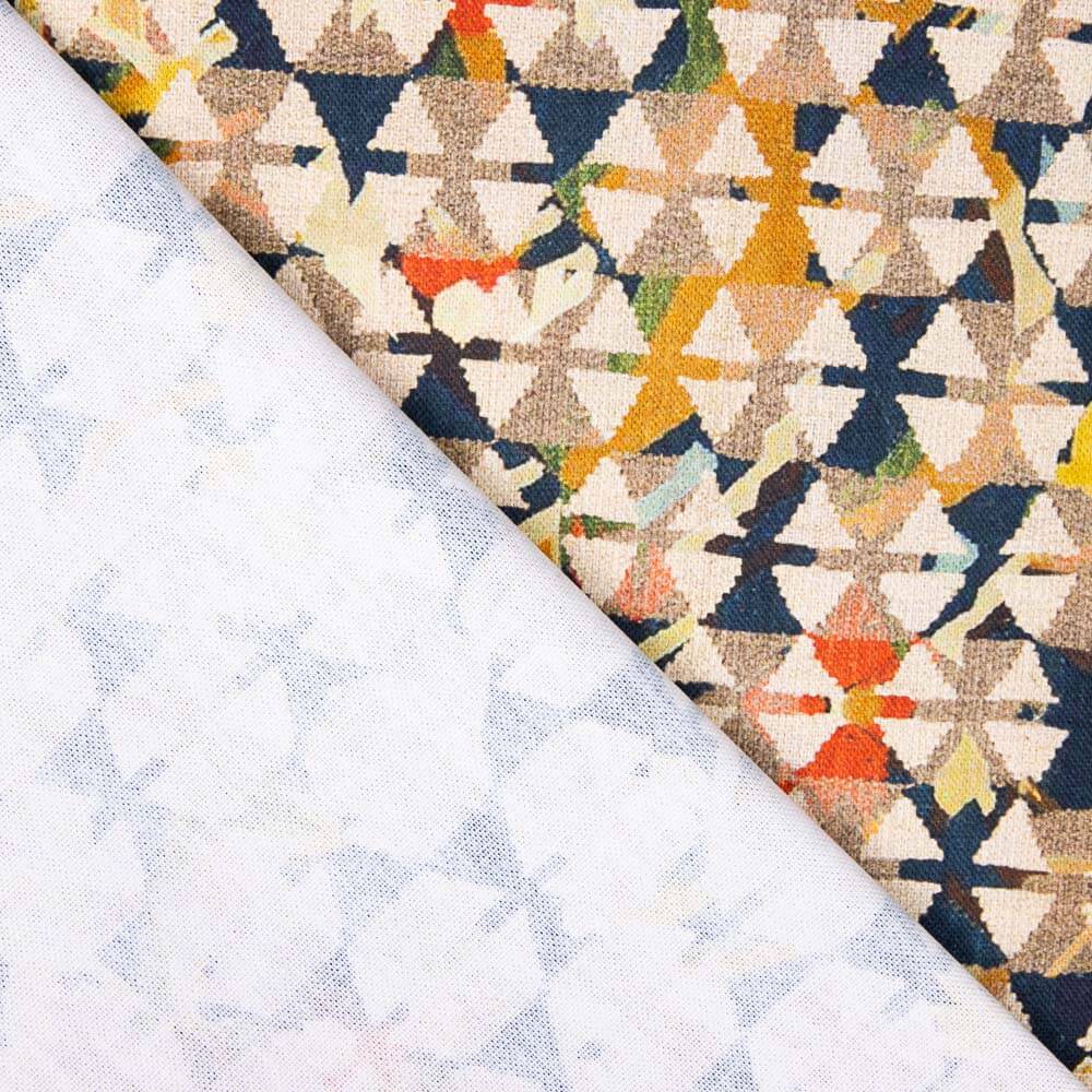 Demi Panama Mokka Géométrique - Ribes y Casals