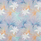 Demi Panama Bleu Feuilles Palmier - Ribes y Casals