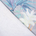 Demi Panama Bleu Feuilles Palmier - Ribes y Casals