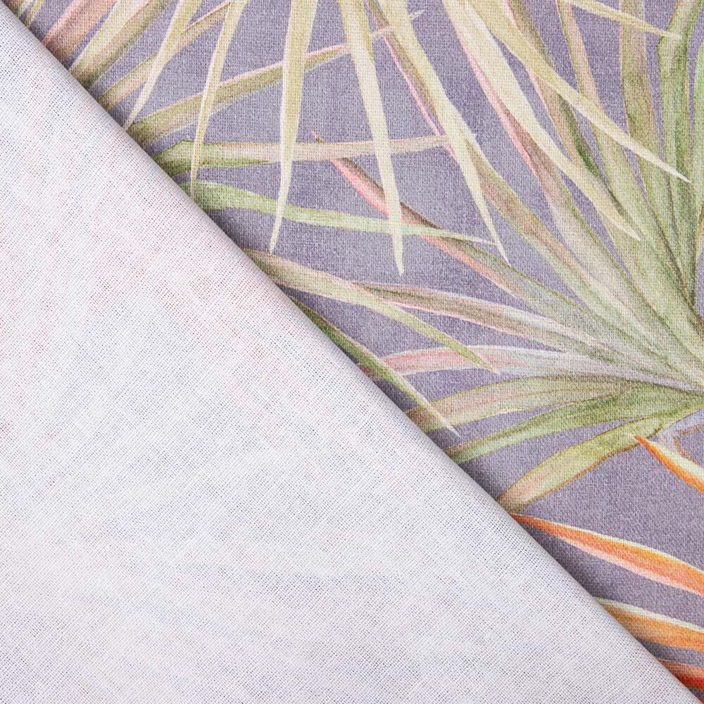 Demi Panama Vert Feuilles Palmier - Ribes y Casals