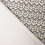 Semi Panama Zig Zag Bleu - Ribes y Casals