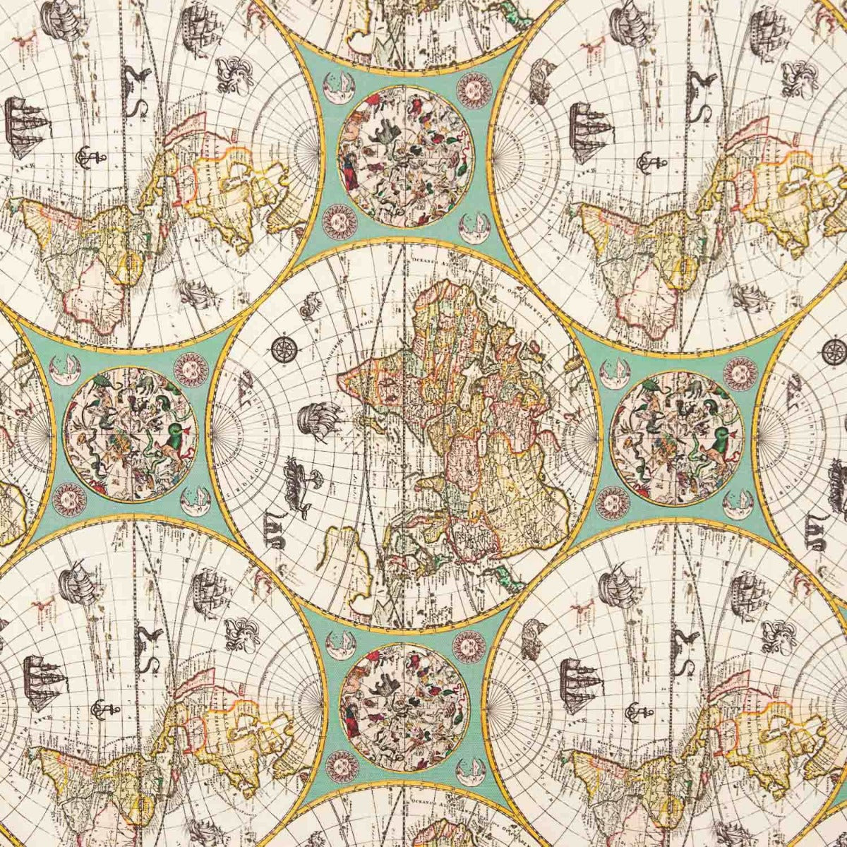 Half Panama Carte du Monde - Ribes y Casals