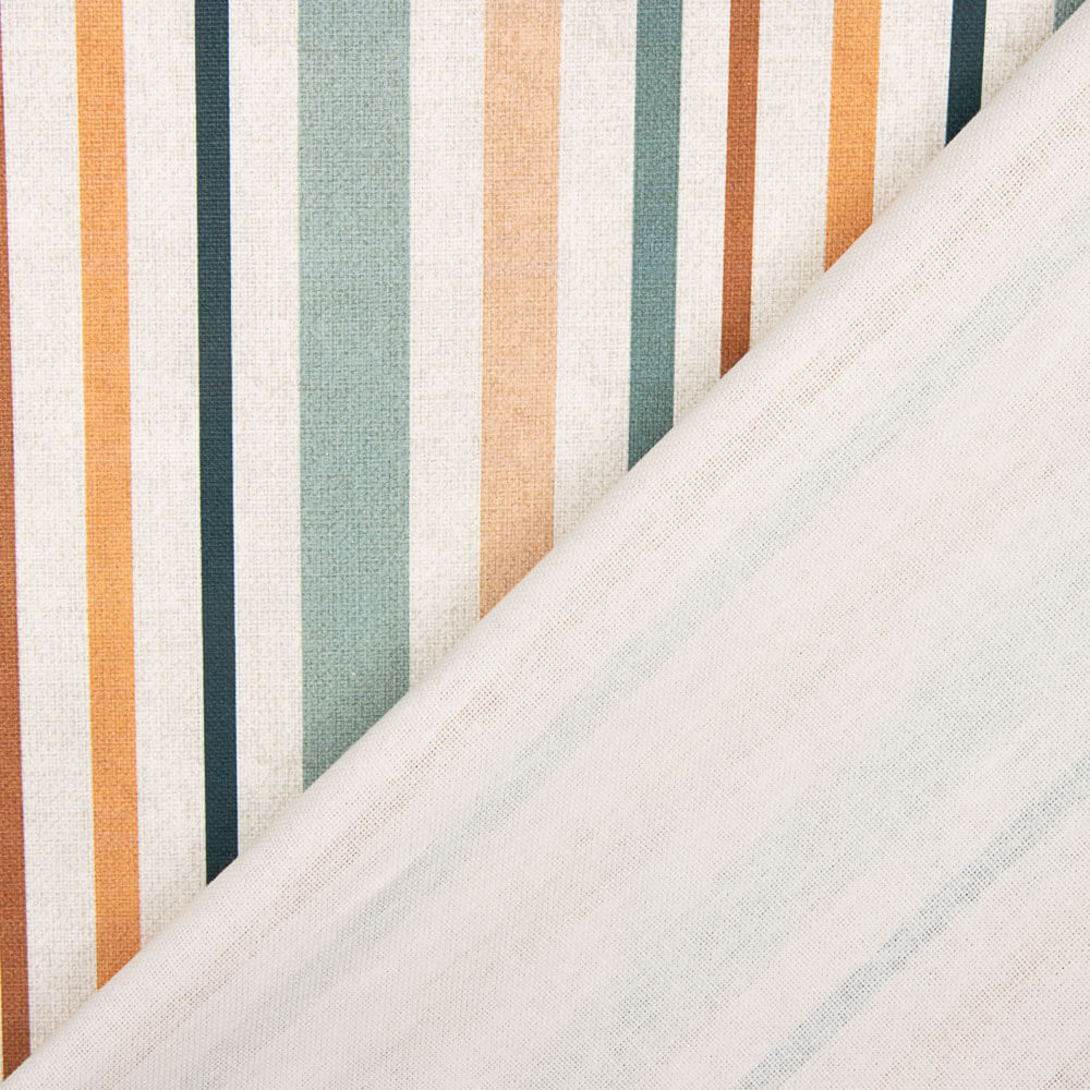 Retal Half Panamá Rayas Agua 120x280 cm - Ribes y Casals