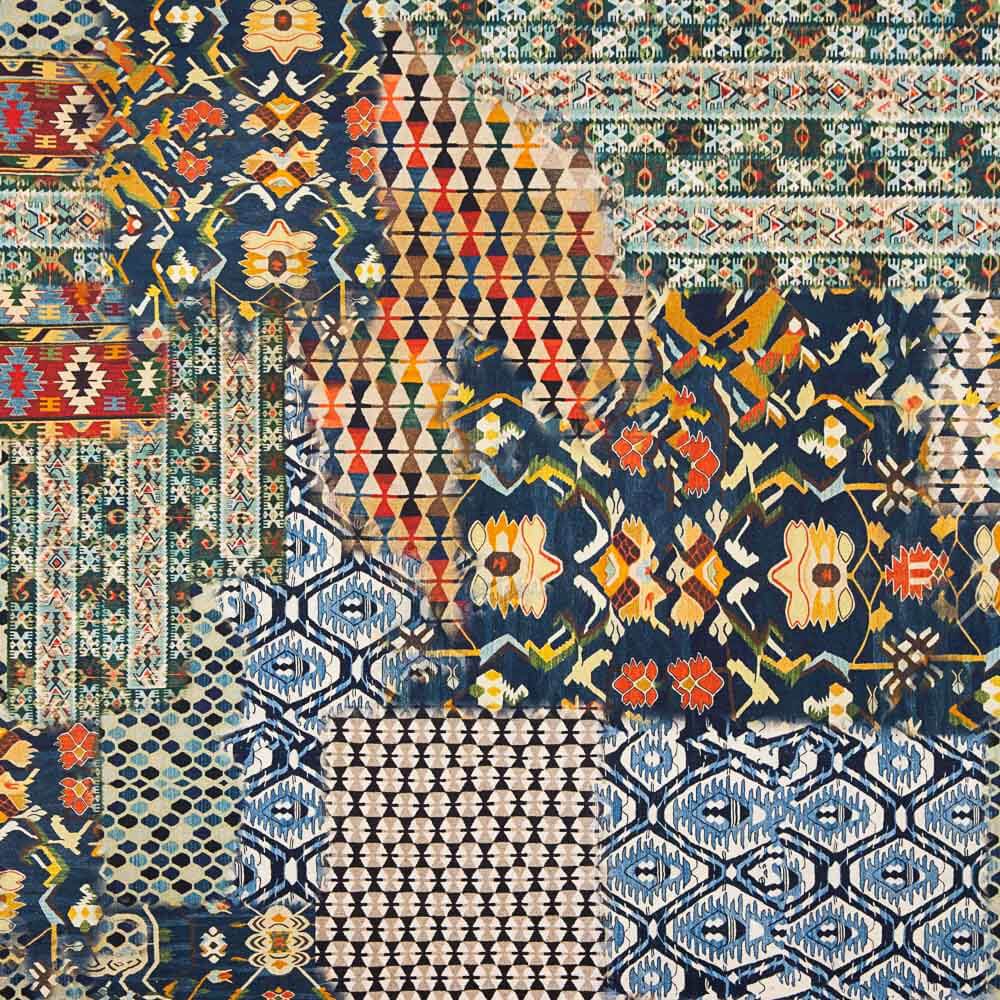 Demi Panama Vert Ethnique - Ribes y Casals