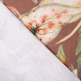 Demi Panama Tropical Texture Marron - Ribes y Casals