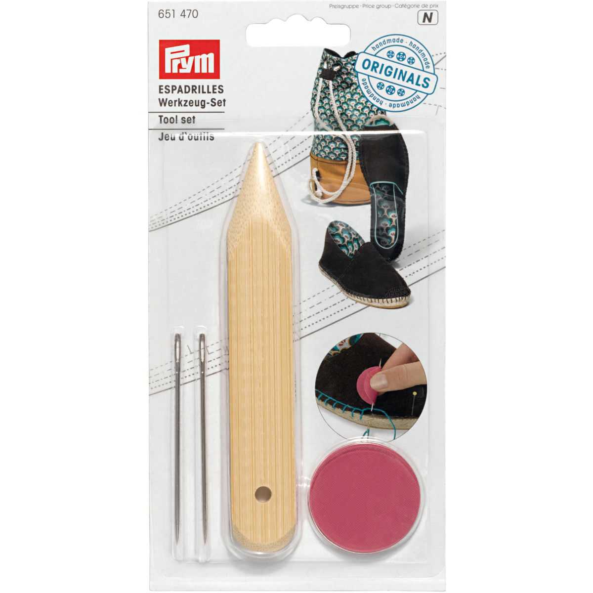 Prym - Assortiment d&#39;Outils Espadrilles 615470 - Ribes y Casals