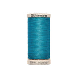 Fil à matelasser et patchwork Gütermann 200 m bleu turquoise 7235 - Ribes y Casals