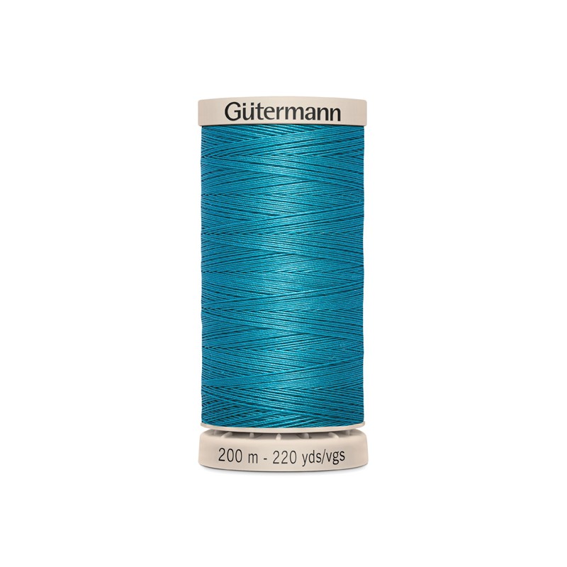 Fil à matelasser et patchwork Gütermann 200 m bleu turquoise 7235 - Ribes y Casals