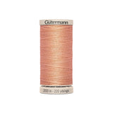 Fil à matelasser et patchwork Gütermann 200 m orange doux 1938 - Ribes y Casals