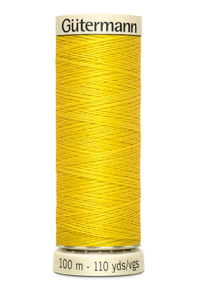 Fils Gütermann 100 m, couleur 177, jaune - Ribes y Casals
