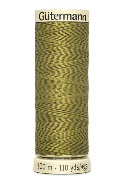 Fils Gütermann 100 m, couleur 397 vert olive - Ribes y Casals
