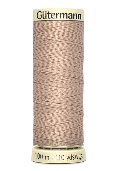 Fils Gütermann 100 m, couleur 422 Beige - Ribes y Casals