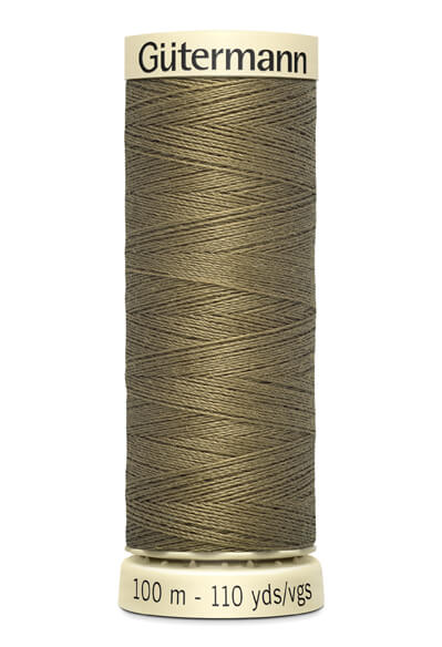 Fils Gütermann 100 m, couleur 528 vert kaki - Ribes y Casals