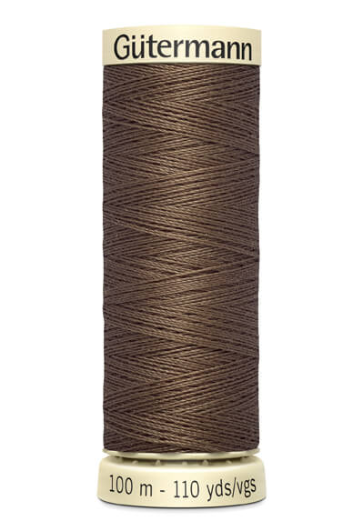 Fils Gütermann 100 m, couleur 815, marron - Ribes y Casals