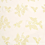 Noël Feuilles Blanc Or - Ribes y Casals