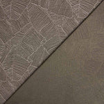 Jacquard Ameublement Feuilles Noir - Ribes y Casals