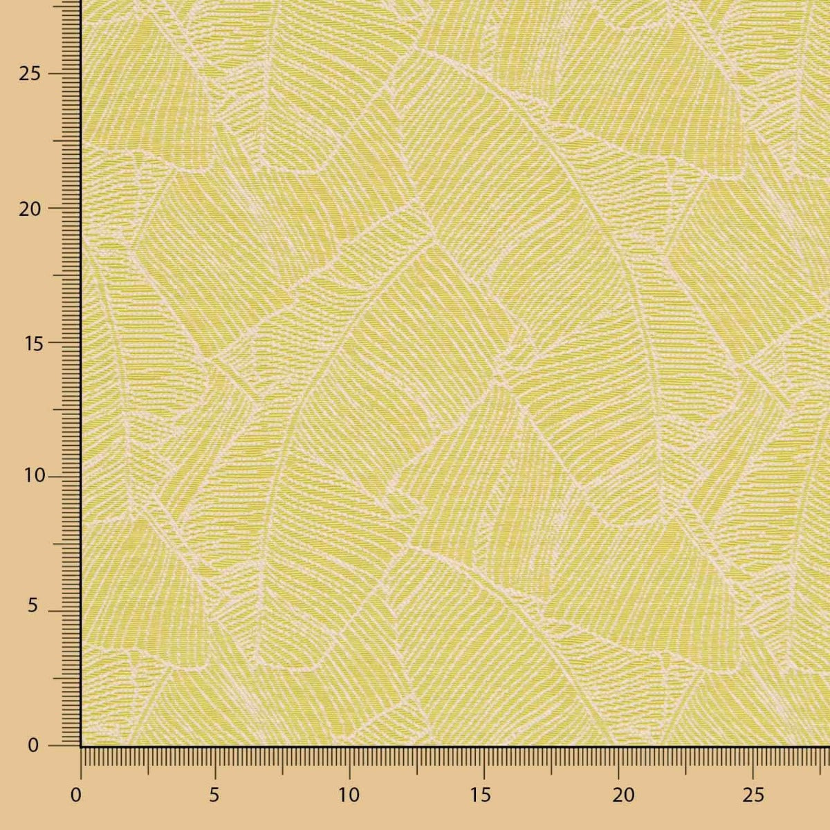 Jacquard Feuilles Pistache - Ribes y Casals