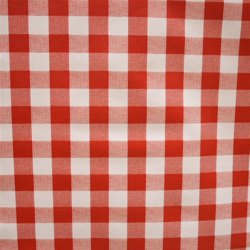 Toile Cirée Carreaux Rouges - Ribes y Casals