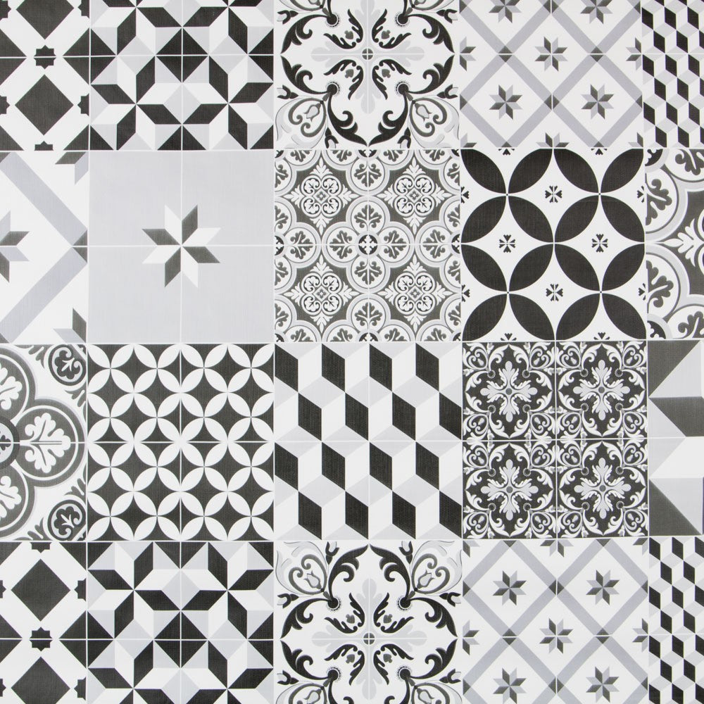 Nappe Caoutchouc Gris Mosaïque - Ribes y Casals