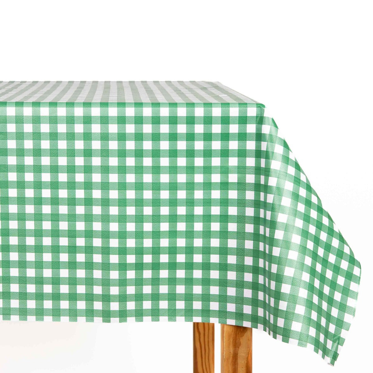 Toile cirée à carreaux vert blanc - Ribes y Casals