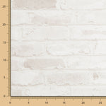 Toile Cirée Briques Blanc - Ribes y Casals