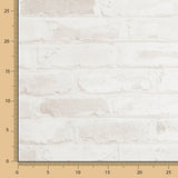 Toile Cirée Briques Blanc - Ribes y Casals