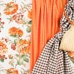 Toile Chloé Orange - Ribes y Casals