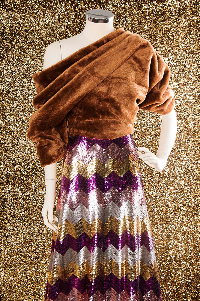 Paillettes Missoni Lycra Fuchsia - Ribes y Casals