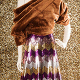 Paillettes Missoni Lycra Fuchsia - Ribes y Casals