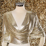 Filet Maille Métallique Or - Ribes y Casals