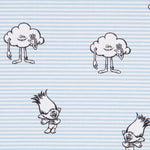 Popeline Trolls Bleu - Ribes y Casals