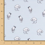 Popeline Trolls Bleu - Ribes y Casals