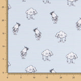 Popeline Trolls Bleu - Ribes y Casals