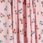 Popeline Pink Skates - Ribes y Casals