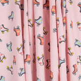 Popeline Pink Skates - Ribes y Casals