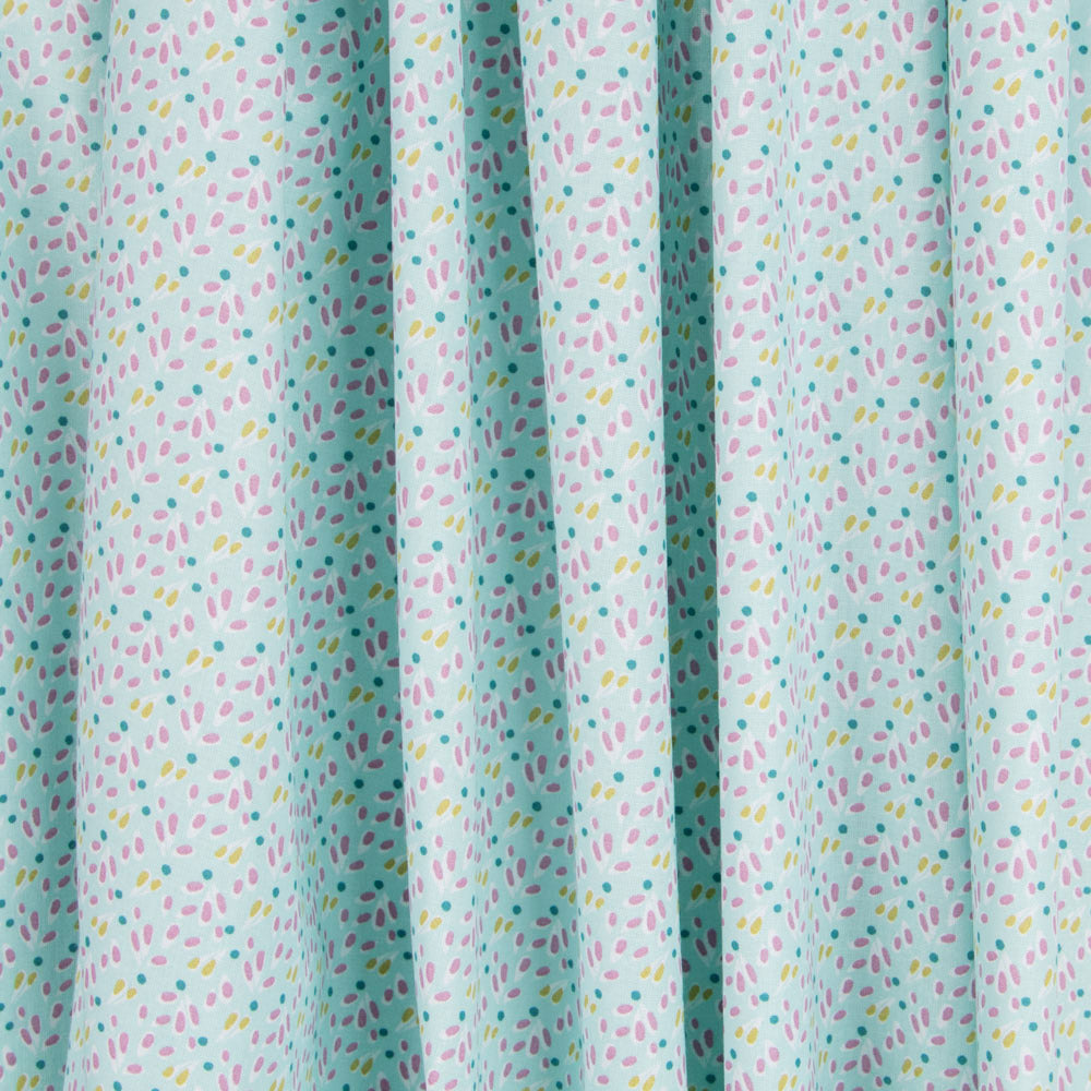 Tissu Popeline Plantes Vertes - Ribes y Casals