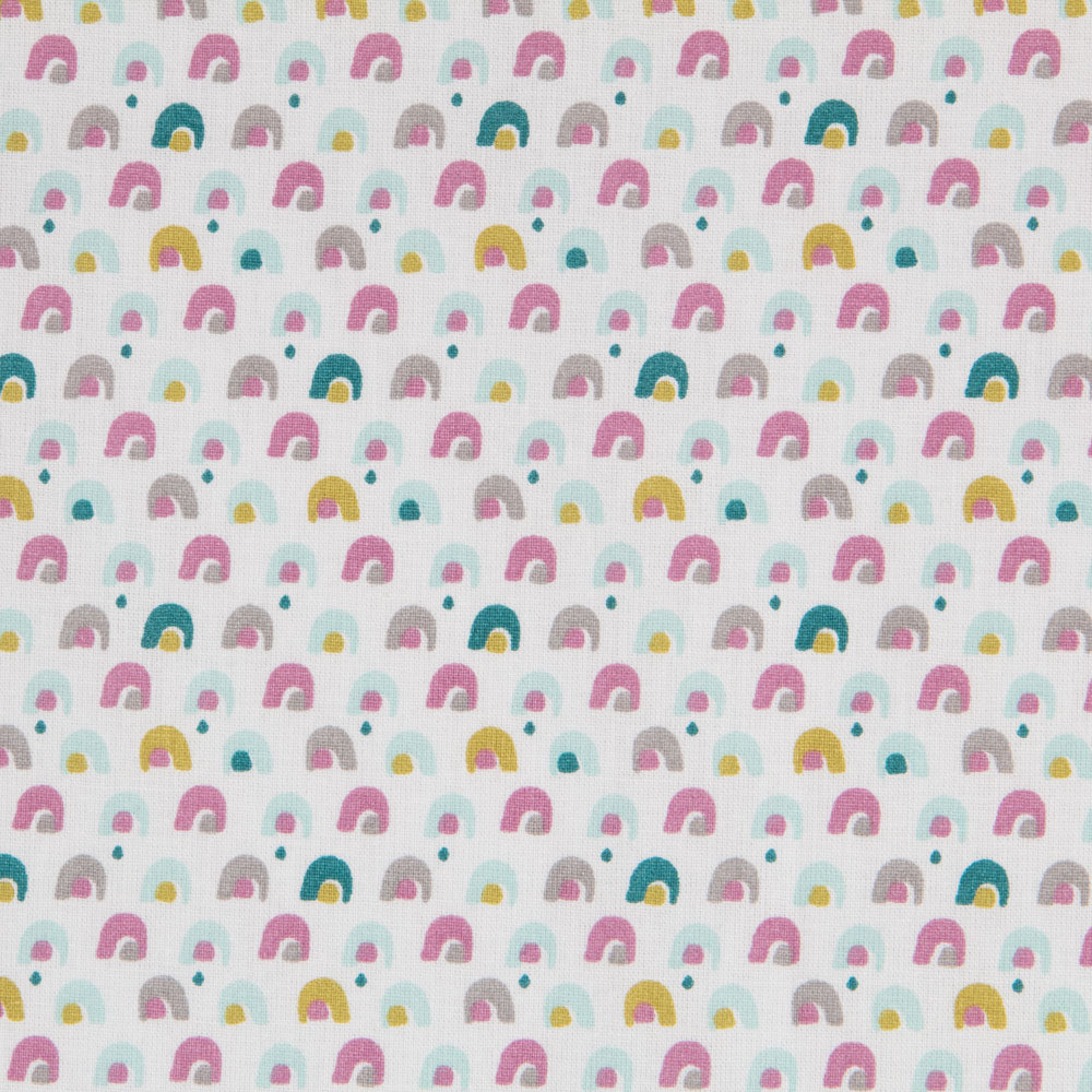 Popeline Nœuds Multicolores - Ribes y Casals