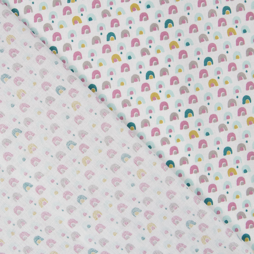 Popeline Nœuds Multicolores - Ribes y Casals