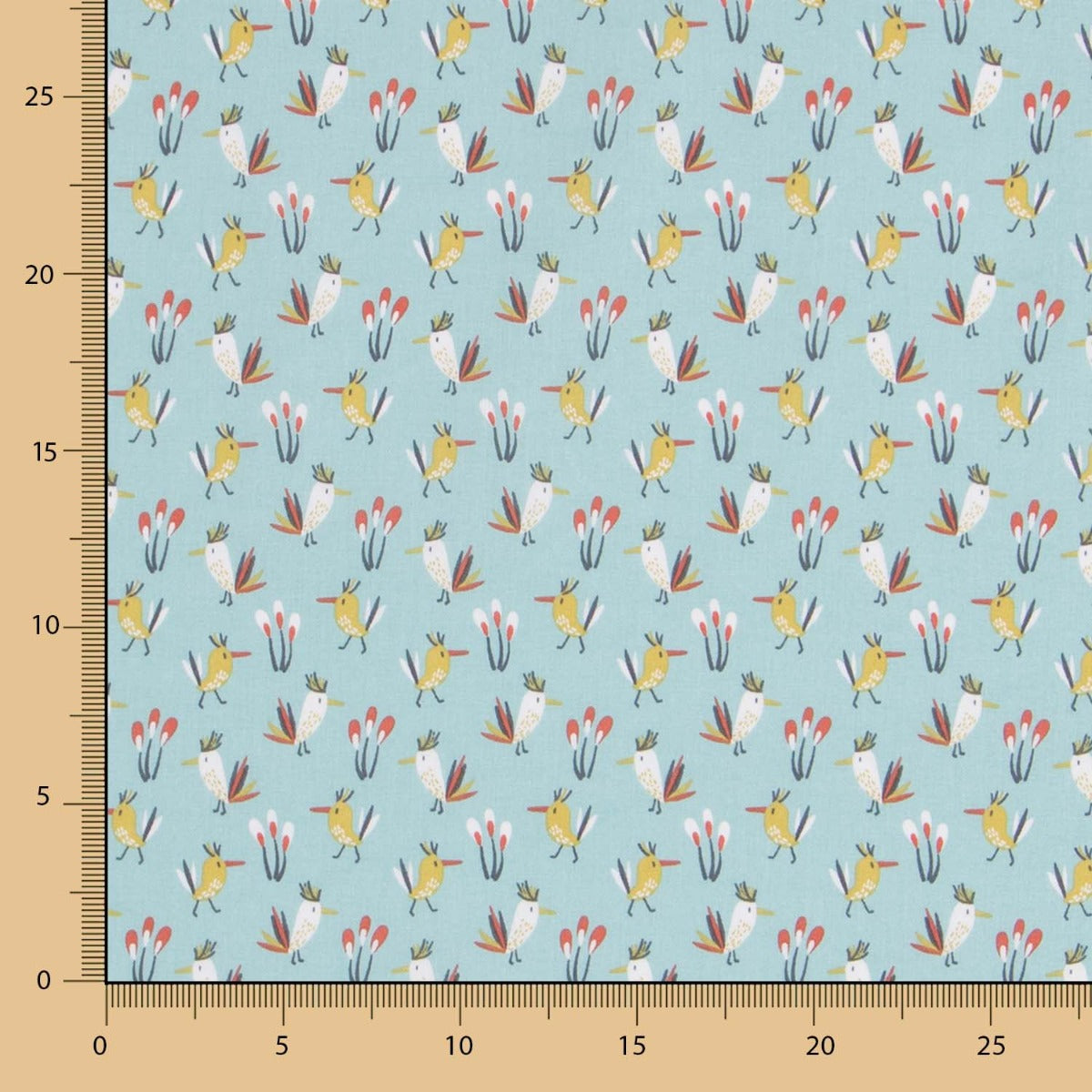 Popline Oiseaux Verts - Ribes y Casals