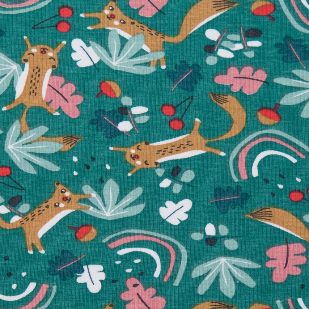 Tricot Coton Vert Jungle - Ribes y Casals