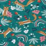 Tricot Coton Vert Jungle - Ribes y Casals