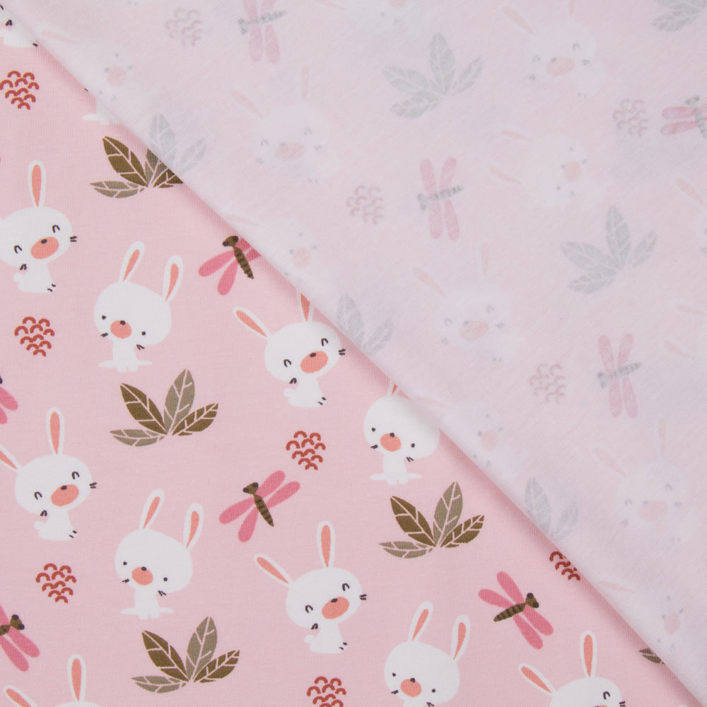 Tricot Coton Lapin Rose - Ribes y Casals