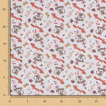 Popeline Animaux Blanc - Ribes y Casals