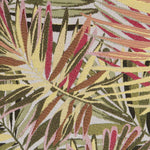 Tissu Ameublement Jacquard Ocre Tropical - Ribes y Casals