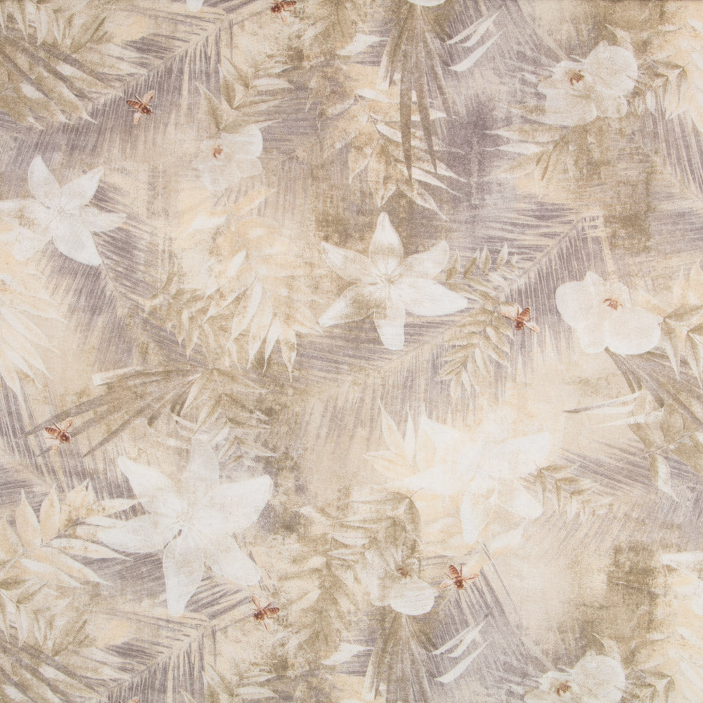 Toile Eau Tropicale Beige - Ribes y Casals