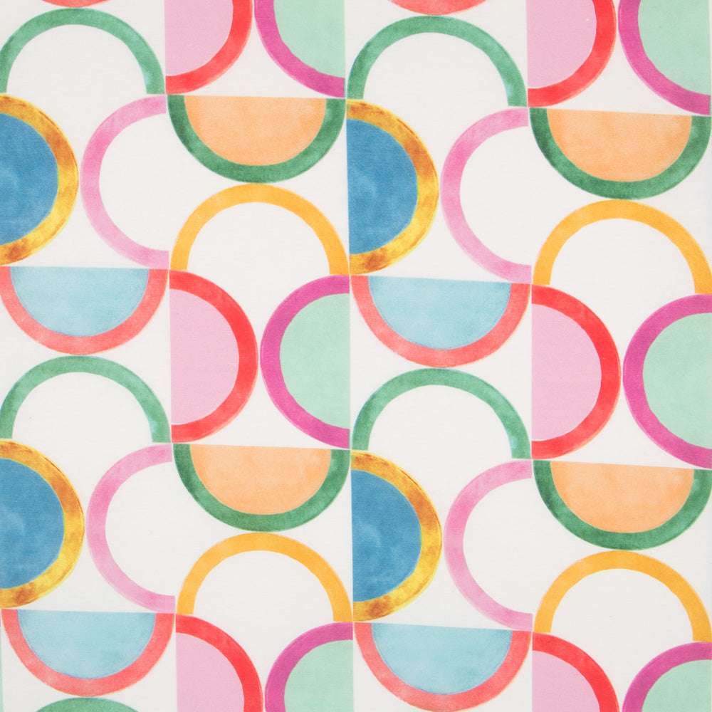 Tissu Nappe Multicolore Ringspot - Ribes y Casals