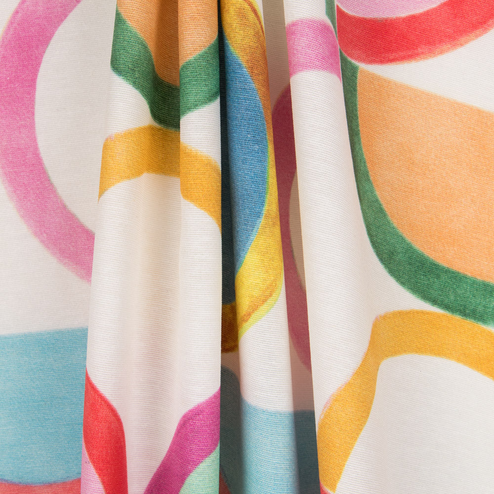 Tissu Nappe Multicolore Ringspot - Ribes y Casals