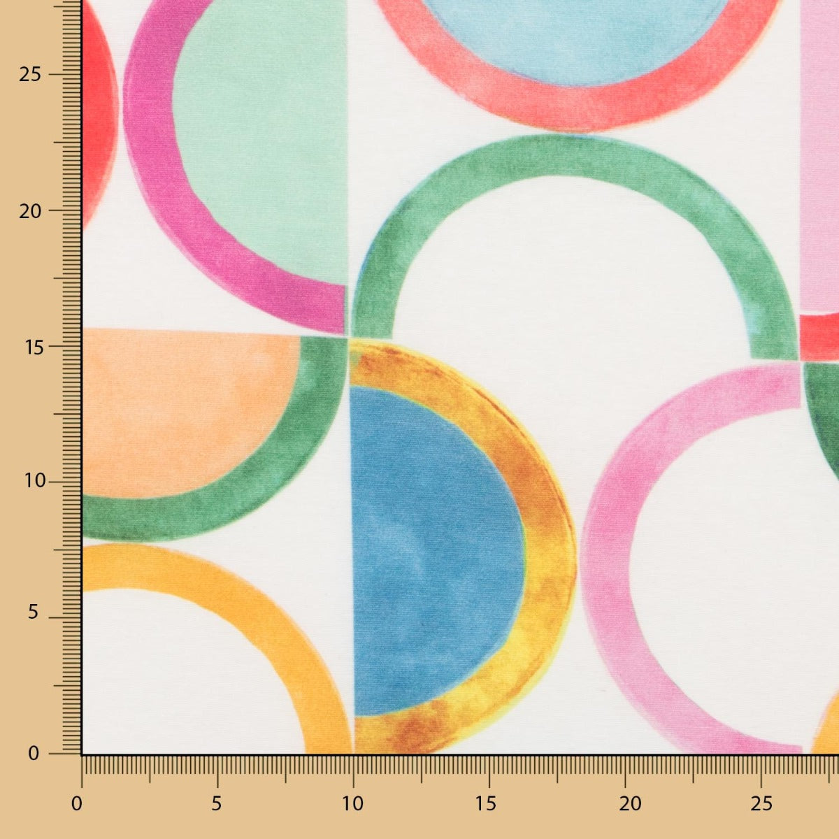 Tissu Nappe Multicolore Ringspot - Ribes y Casals